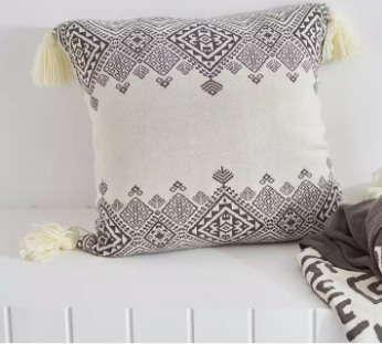Cotton Knit Pillow Cover